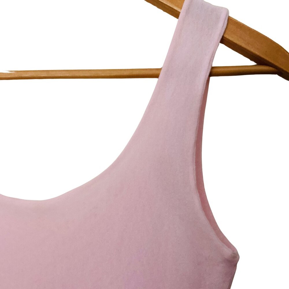 RARE: Hanky Panky Sweet NWOT Light Pink Cotton Candy Mesh Cami M - Picture 3 of 6